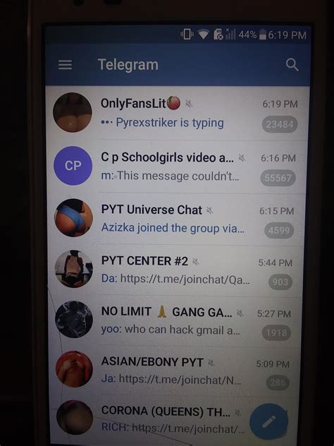 <strong>Telegram group</strong> is an ideal way to exchange texts, multimedia, and other files with friends or a team. . Pyt telegram group